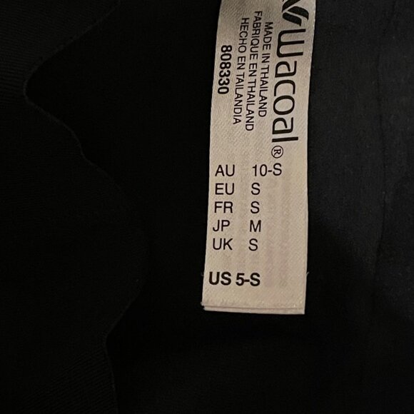 NWOT Wacoal Beyond Naked Cotton Shaping Hi-Waist Brief Style 808330 Black Small - Picture 7 of 12